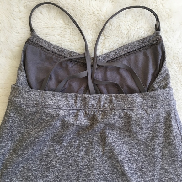 Lululemon Gray Tank Top Size 2 Racerback - Picture 4 of 5